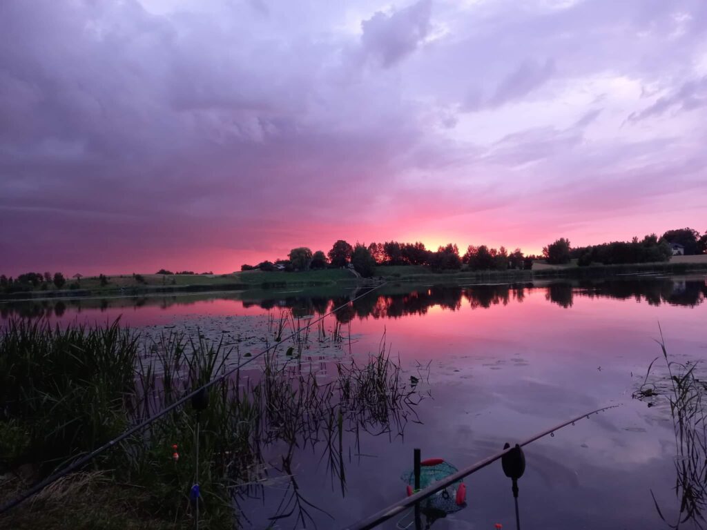 Wędkowanie z dziećmi przy Hytte na Wyspie